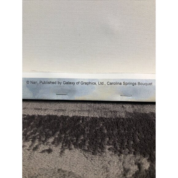 White Floral Canvas Art 12"x12" Vase Of Flowers Modern Home Decor - Picture 4 of 9